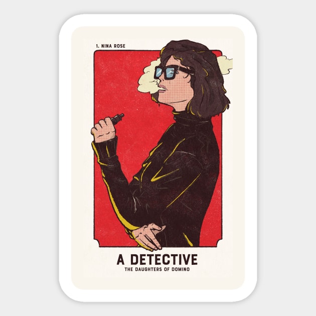 Nina Rose Tarot Card Sticker by Musicals With Cheese